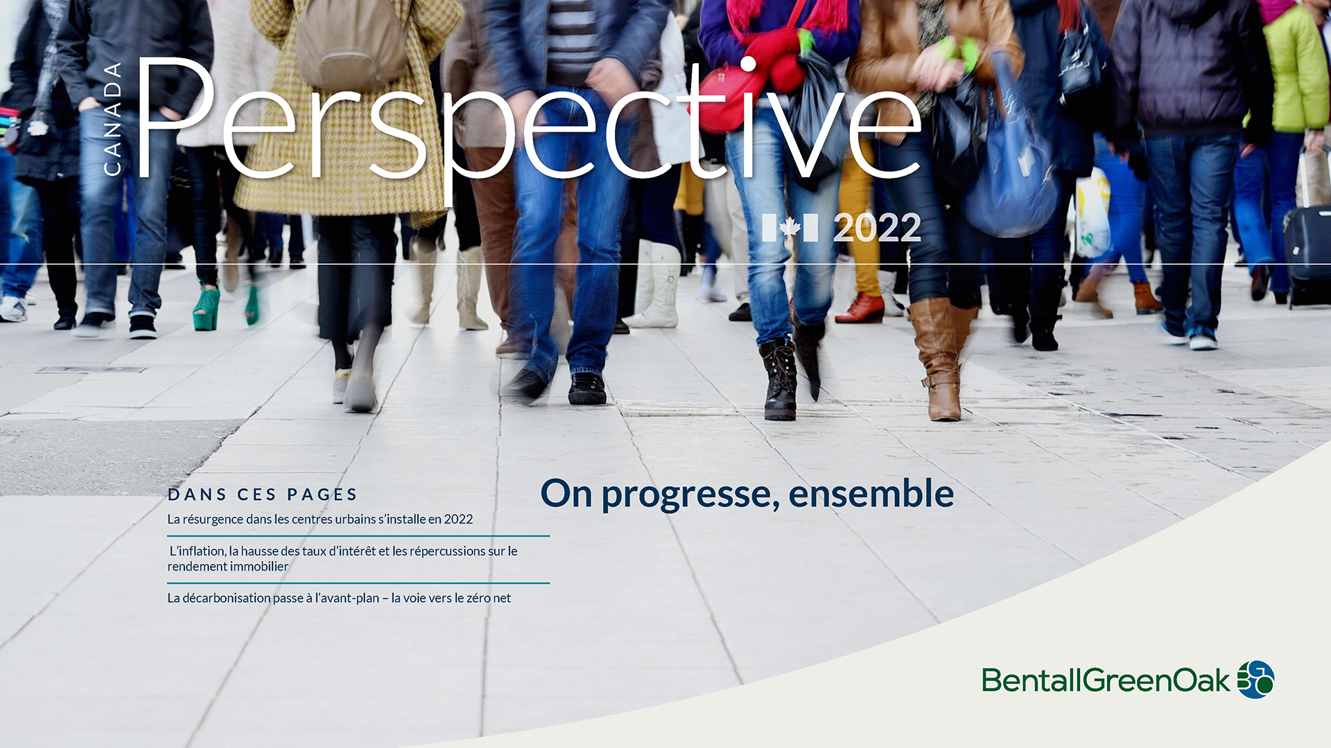 Rapport Perspective de BentallGreenOak 2022 - Canada